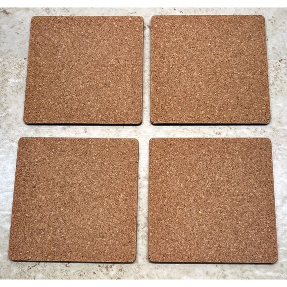 Prince Edward Island Themed Coasters Set of 4 Square Beach Lighthouse Lobster - Picture 2 of 6